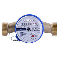Лічильник холодної води ECOSTAR DN20 3/4' без штуцера L110 E-C 4,0