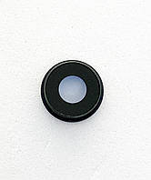 Стекло камеры для iPhone XR, серое + кольцо
