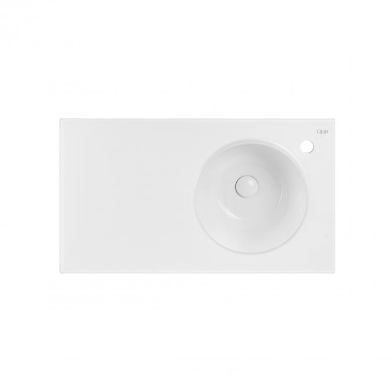 Раковина Qtap Virgo 800х460х300 White з донним клапаном QT1811FL8130ARRW, фото 1