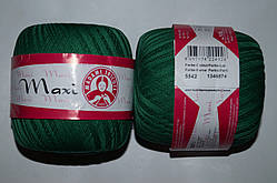 Пряжа Madame Tricote Maxi - 5542 темно зелений
