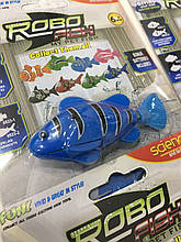 Интерактивная игрушка рыбка-робот Robo Fish Синяя