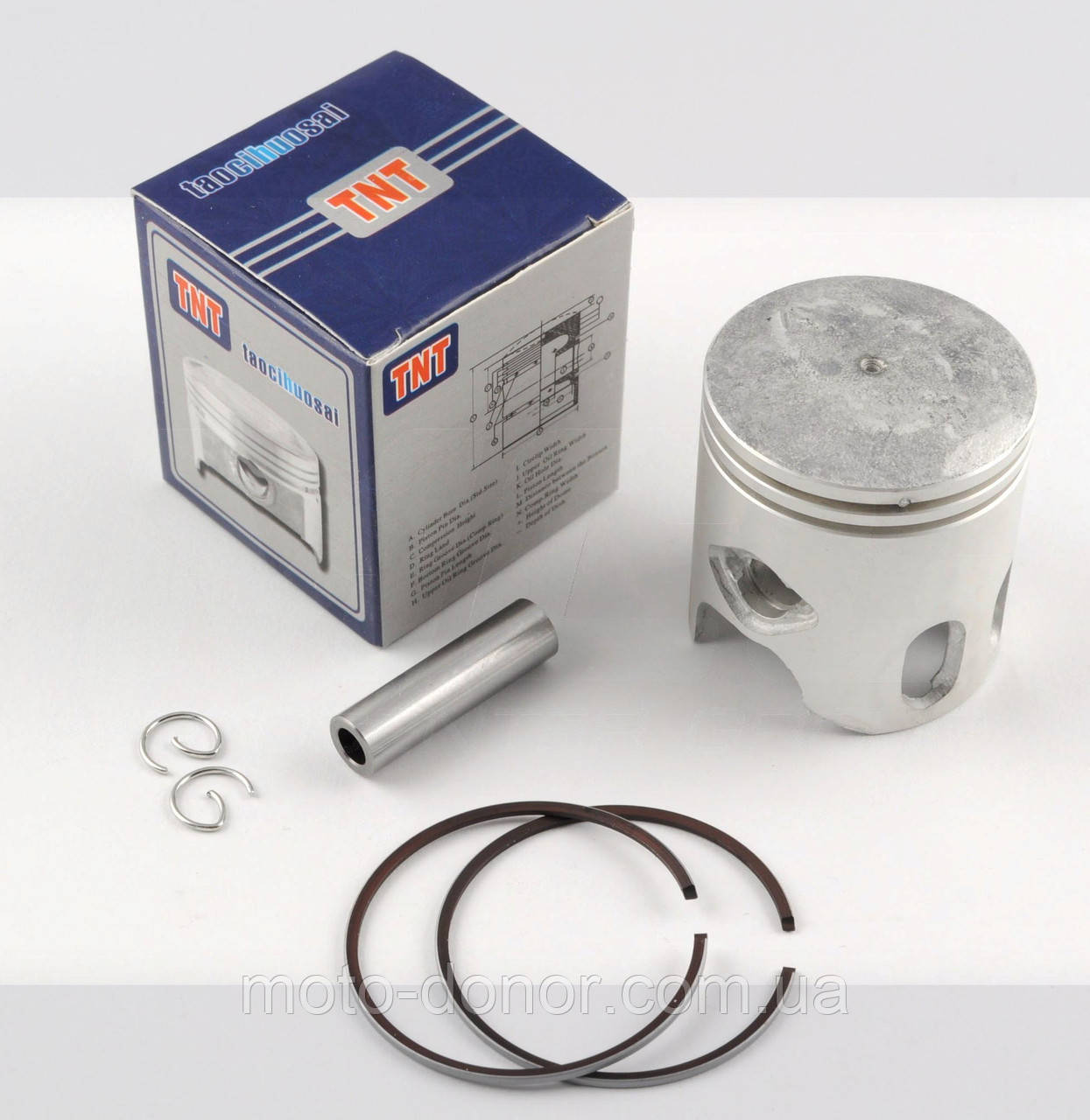 Поршень для скутера   Yamaha JOG 75   .STD   (Ø48,00 p-10, 2JA/3KJ)  " TNT "