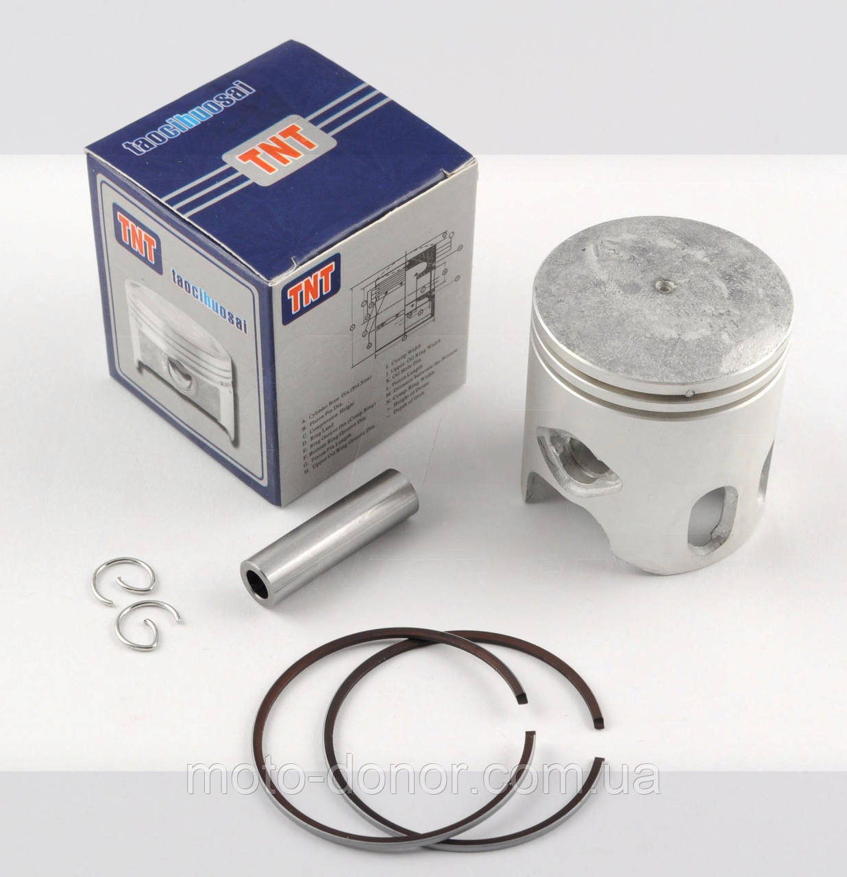 Поршень   Yamaha JOG 75   0,75   (Ø47,75 p-10)   "TNT", фото 1