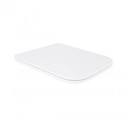 Сидіння для унітаза (Tern) з мікроліфтом Slim Duroplast,Quick relase 465x375x55 мм White Qtap