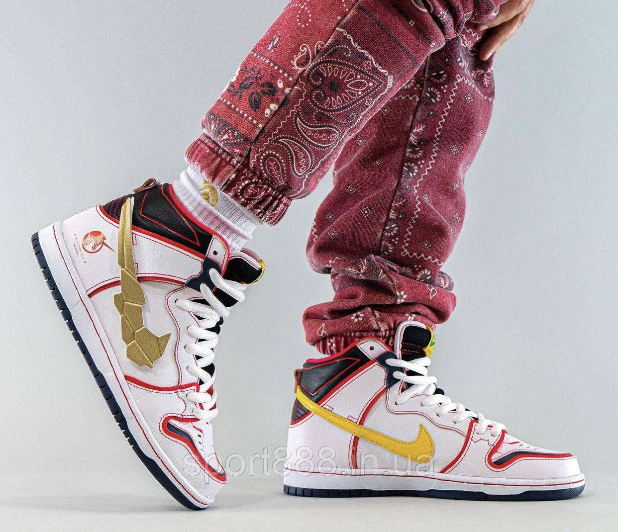Reebok high 2024 tops uomo porpora