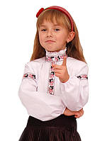Блузки для дівчаток білі і кольорові