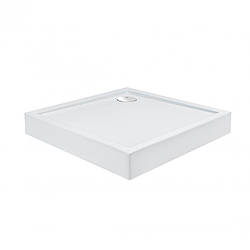 Душовий піддон Qtap Tern 309912 90x90x12 см + сифон