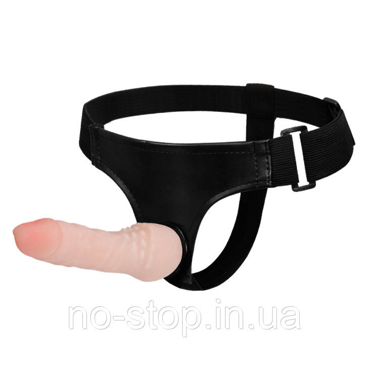 Страпон Ultra Cyberskin Strap-on Penis Flesh, фото 1