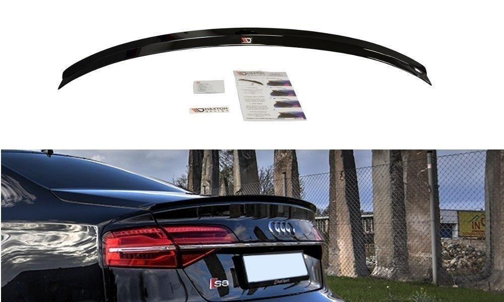 Спойлер Audi S8 \ A8 D4 (15-18) тюнінг шабля елерон (V2)