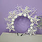Дитяча новорічна корона обруч сніжинка 1 шт, фото 3