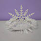 Шикарна новорічна корона обруч сніжинка 1 шт. на дитину та дорослого, фото 7