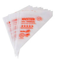 Одноразові кондитерські мішки розмір L великі довжина 35 см 100 штук