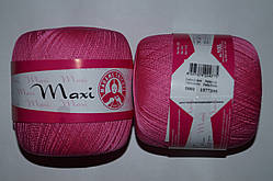 Пряжа Madame Tricote Maxi - 5001 яскраво рожевий