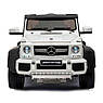 Дитячий електромобіль на акумуляторі Mercedes ABL-1801 з пультом радіокерування для дітей 3-8 років білий, фото 6