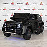 Дитячий електромобіль на акумуляторі Mercedes ABL-1801 з пультом радіокерування для дітей 3-8 років чорний, фото 11