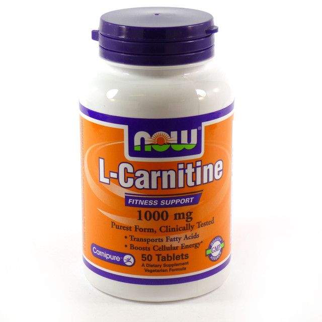 Жиросжигатели L-Carnitine Now Foods для эффективных тренировок