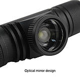 Налобний ліхтар BORUiT D20 із зумом + АКУМУЛЯТОР (6000k, XPG led, USB Type-C, 18650, ЗУМ), фото 9