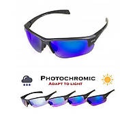 Окуляри Global Vision Hercules-7 Photo. (Anti-Fog) (G-Tech™ blue) фотохромні дзеркальні сині