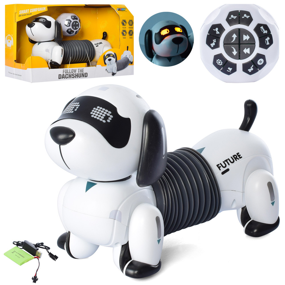 Інтерактивний робот-собака на радіокеруванні "LE NENG TOYS" Dachshund K22, фото 1