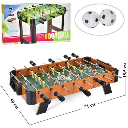 Футбол 1081A дерев., На штангах, на ніжках, м'яч 2шт., шкала ведення рахунку, кор., 67-36-7см., фото 1