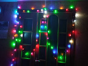 Гірлянда світлодіодна 200 Led (multicolor) матова кулька, 10 м., фото 3