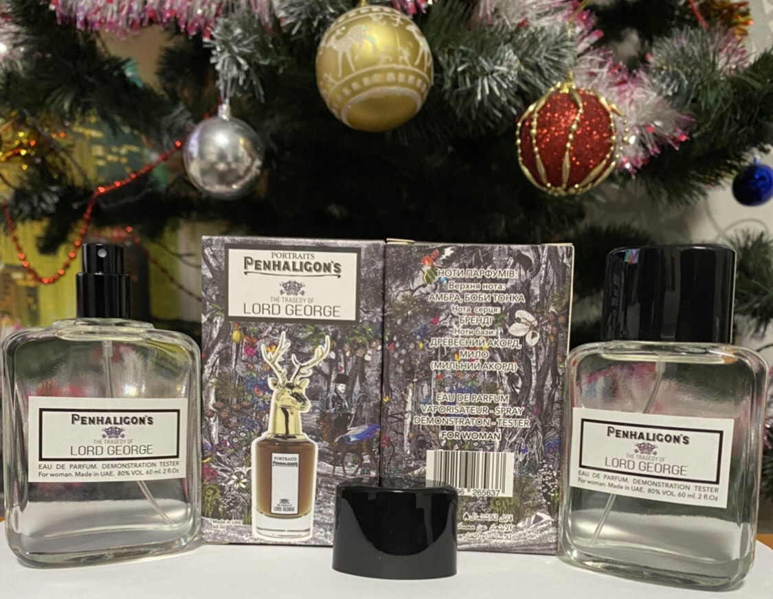 Міні-тестер Duty Free 60 ml Penhaligon's Portraits The Tragetdy of Lord George, Пенхалігонс Лорд Джордж, фото 1