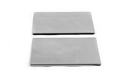 Накладки на внутрішні пороги Carmos (2 шт., нерж.) для Nissan Interstar 1997-2010 рр