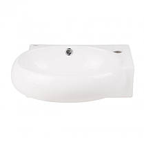 Раковина Qtap Leo з донним клапаном QT11115011RW, фото 3