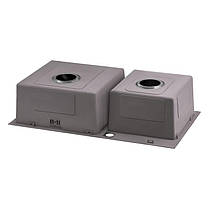 Кухонна мийка Qtap S7843BL 2.7/1.0 мм (QTS7843BRPVD10), фото 3