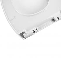 Сидіння для унітазу Qtap (Leo) з мікроліфтом Slim QT99HY2078, фото 3