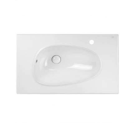 Раковина Qtap Virgo 800х480х167 White з донним клапаном QT1811FL8128BRW, фото 2