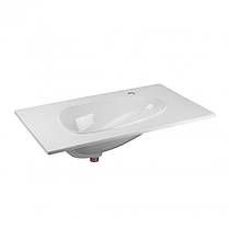 Раковина Qtap Virgo 800х480х167 White з донним клапаном QT1811FL8128BRW, фото 3