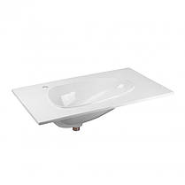 Раковина Qtap Virgo 800х480х167 White з донним клапаном QT1811FL8128BLW, фото 3