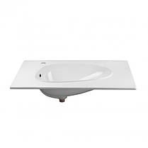 Раковина Qtap Virgo 800х480х167 White з донним клапаном QT1811FL8128BLW, фото 2