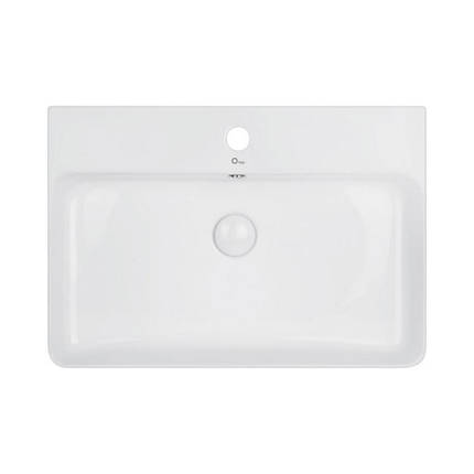 Раковина Qtap Nando з донним клапаном QT1211K404W, фото 2