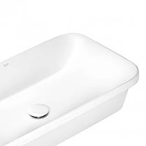 Раковина Qtap Scorpio 610х380х150 WHITE з донним клапаном QT1411K491W, фото 3