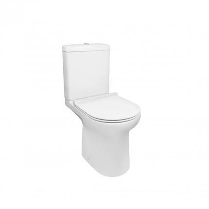 Унітаз-компакт Qtap Kolibri з сидінням Soft-close QT1022C667PW, фото 2