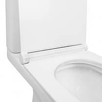 Унітаз-компакт Qtap Kolibri з сидінням Soft-close QT1022C667PW, фото 3