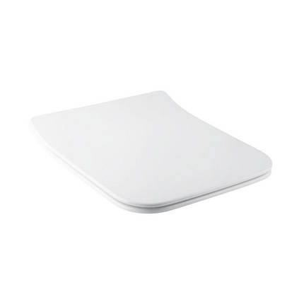 Сидіння для унітазу Qtap Cover з мікроліфтом Slim QT0599SC2170W, фото 2