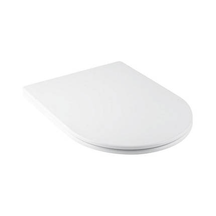 Сидіння для унітазу Qtap Swan /Jay з мікроліфтом Slim QT1699SC5176W, фото 2