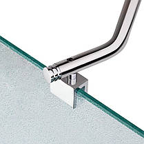 Штора на ванну Lidz Brama SS120x140L.CRM.FR скло Frost 6 мм, ліва, фото 2