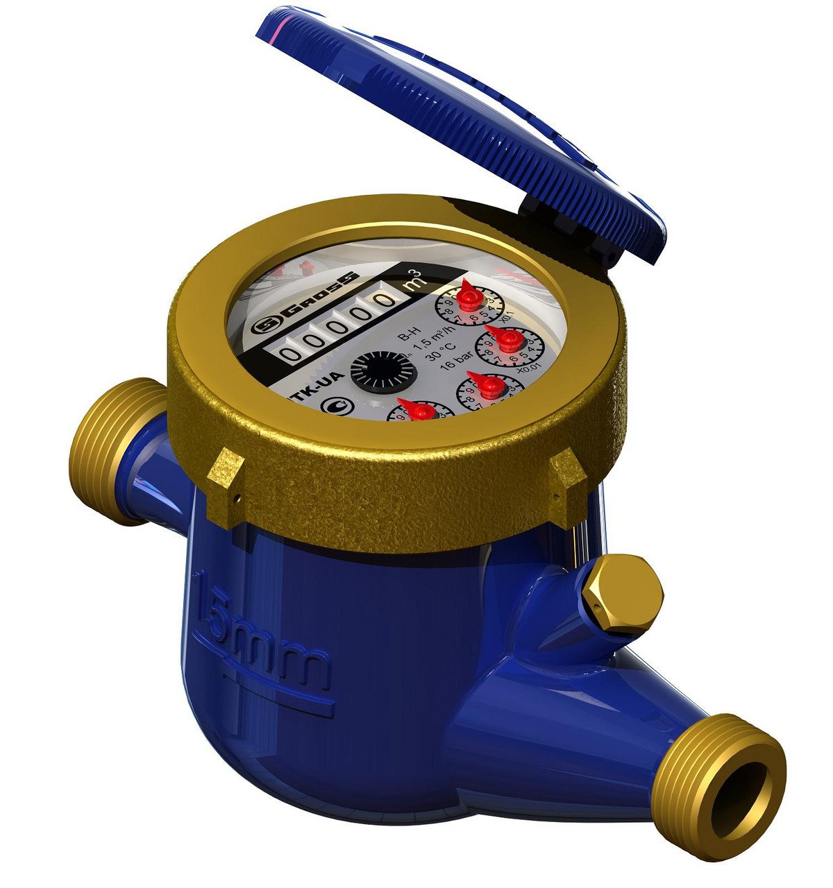 Счетчик ХВ Gross MTK-UA DN20