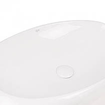 Раковина-чаша Qtap Leo з донним клапаном QT11111094W, фото 3