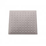 Душевая система универсальная Lidz Kubis 1030 на три потребителя (с изливом) (k35) LDKUB1030NKS28538 Nickel, фото 6