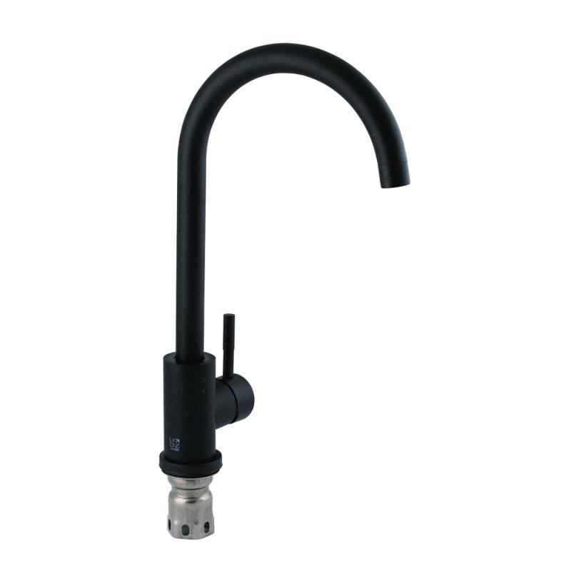 Смеситель для кухни Lidz Aria 015F (k35) LDARI015FBLA34948 Black, фото 1