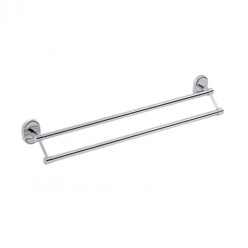 Тримач для рушника Lidz Oreo 0102 подвійний LDORE0102CRM22082 Chrome, фото 1