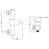 Смеситель для душа Brinex 37W 010, фото 2