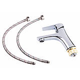 Смеситель для раковины Lidz Gloria 001F (k35) LDGLO001FCRM35116 Chrome, фото 6