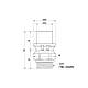Прес-фітинг Перехідник3/4н х20 "Icma" No 402, фото 3