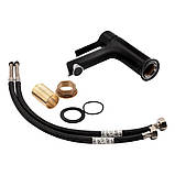 Смеситель для раковины Qtap Grand QTGRABCR001F Black Matt, фото 6